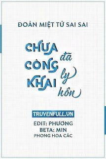 CHƯA CÔNG KHAI ĐÃ LY HÔN